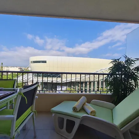 公寓 T3 Le President Proche Pinede *